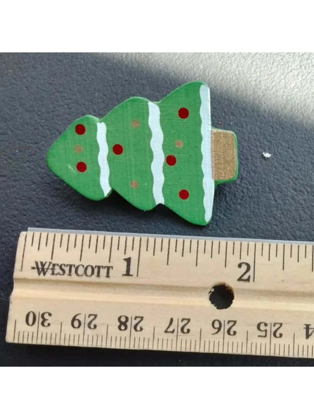 Christmas Tree Pin Brooch Vintage Holiday Holiday Cabin Rustic Wooden Lodge